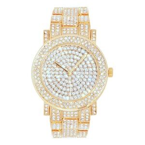 AN watch fully covered in crystals diamonds